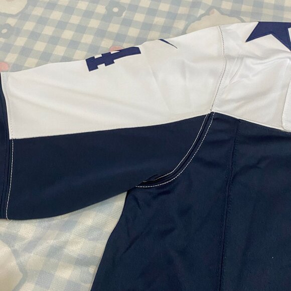 Dallas Cowboys Blue And White Jersey Prescott No. 4 - Picture 8 of 8